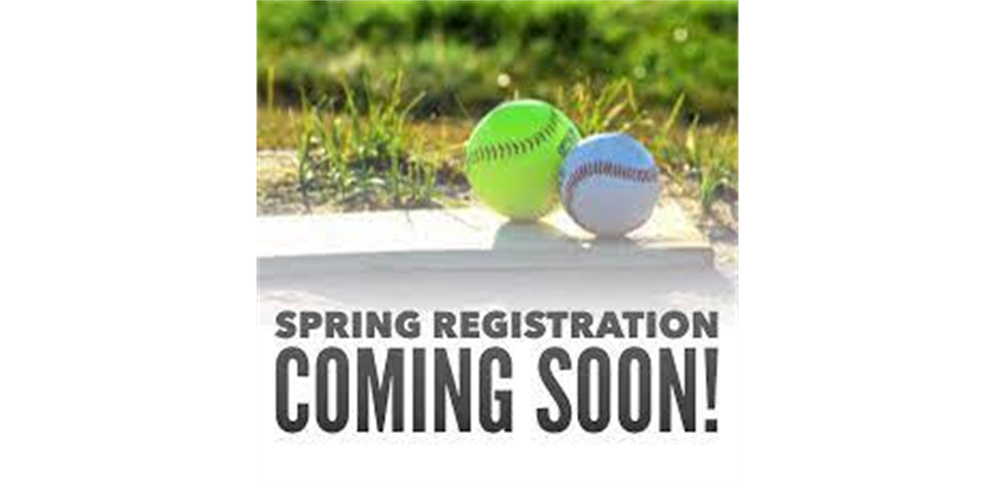 2024 Spring Registration to Open Soon!!