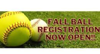 Fall Ball Registration Is Open!